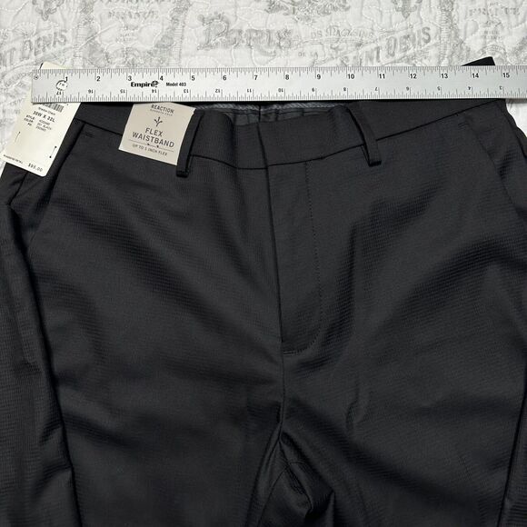 Kenneth Cole REACTION TIC WEAVE SLIM FIT DRESS PANT 30W 32L - Picture 7 of 12